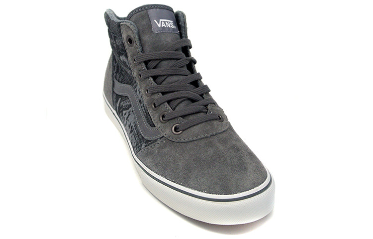 Vans Milton Hi Casual Skateboarding Shoes Gray VN000XKVK4D