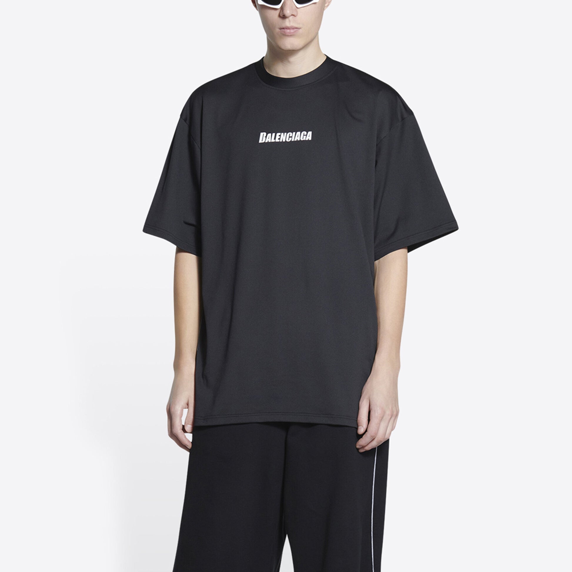 Balenciaga Swim T-Shirt 'Black' 6570274B8B51000