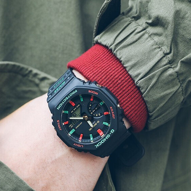 CASIO G-Shock Analog-Digital 'Black' GA-2100TH-1A