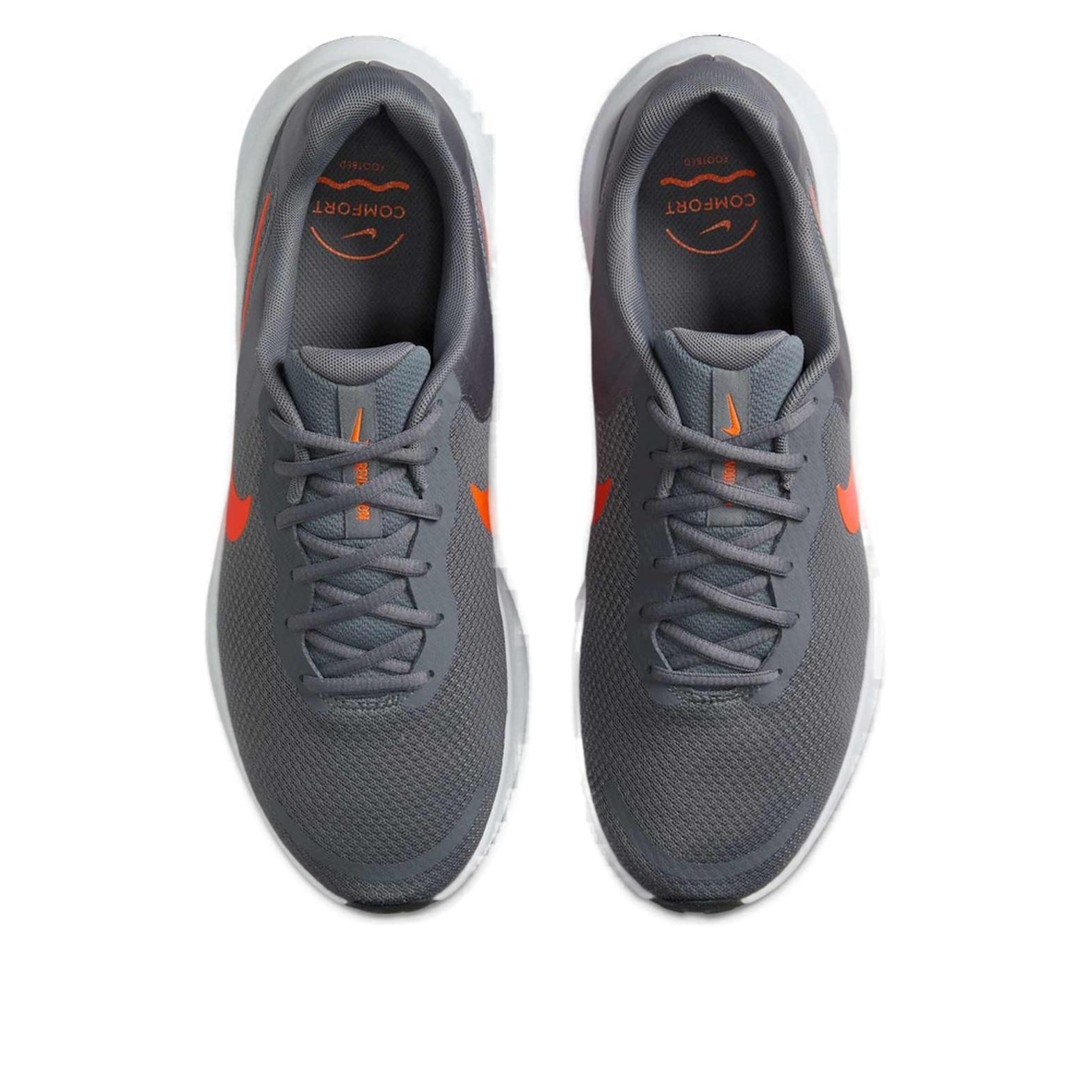 Nike Revolution 7 'Cool Grey Total Orange' FB2207-012
