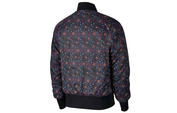 Nike Reversible aviator Casual sports padded Jacket Black AJ3588-010