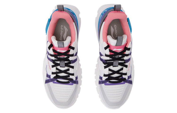 (WMNS) Li-Ning U.T 'White Teal' AGLQ062-1