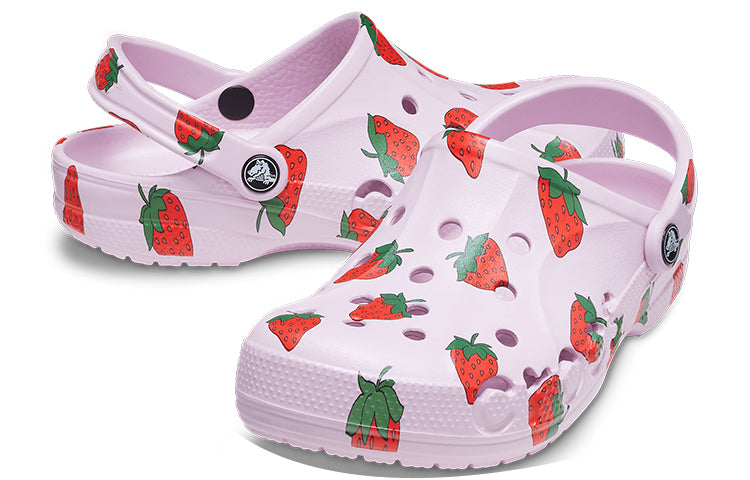 Crocs Classic Clog Casual Unisex Pink Strawberry Sandals 206230-6GD