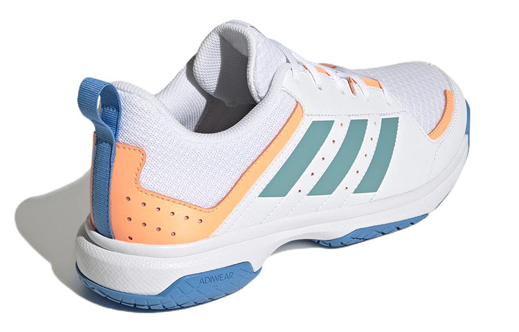 (WMNS) adidas Ligra 7 Indoor 'White Blue' GX1262