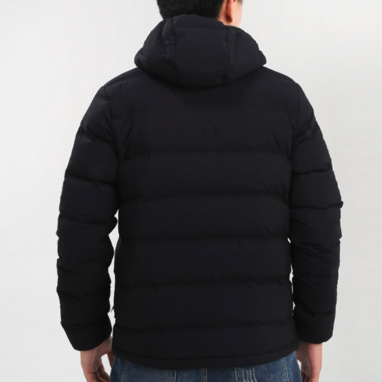 adidas Casual Sports hooded down Jacket Black FT2521