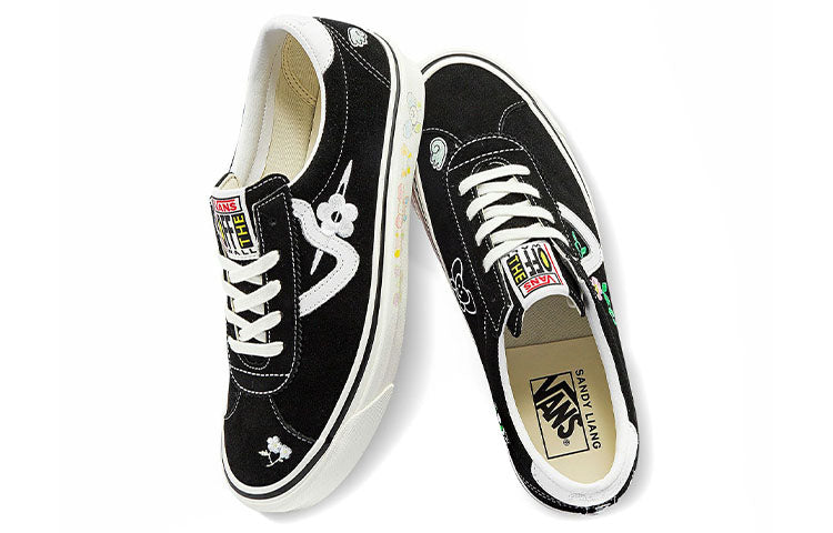 Sandy Liang x Vans Unisex Style 73 DX Sneakers Black VN0A3WLQB7C