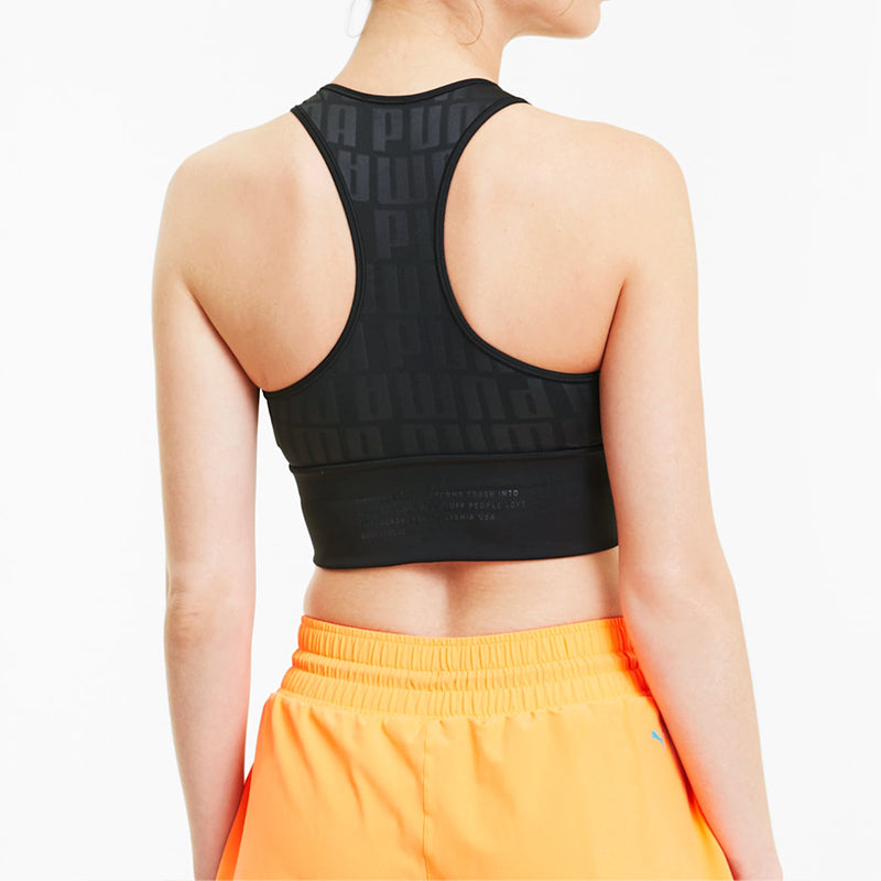 (WMNS) PUMA Mid Impact Bra Top 'Black' 519564-01
