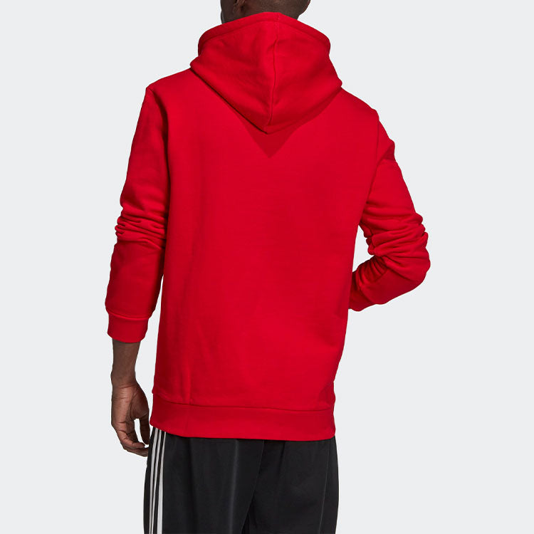 adidas originals Trefoil logo Printing Loose Sports Red GD9924