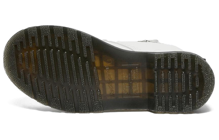 (WMNS) Dr. Martens 1460 Pascal Chain Leather Lace Up Boot 'White' 27266100