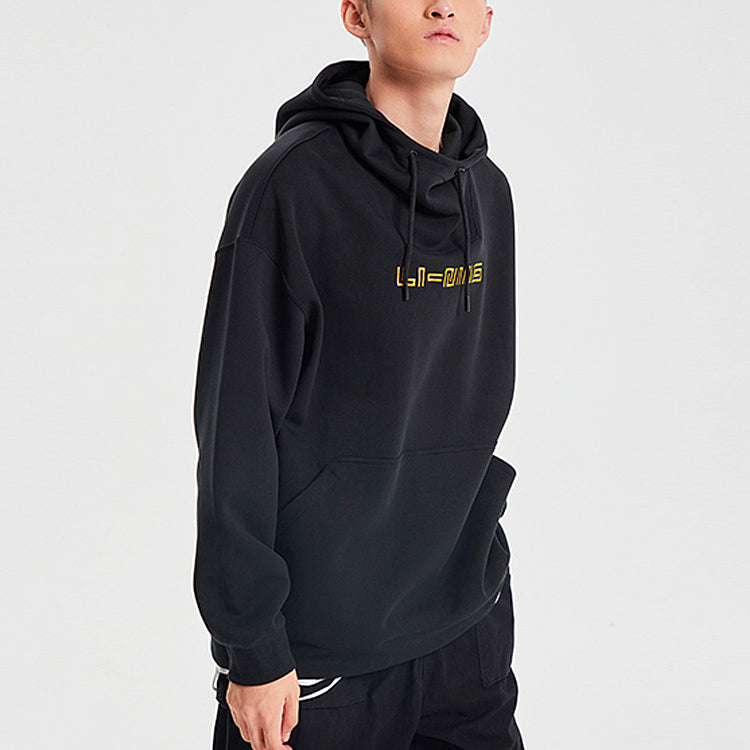 Li-Ning x Disney Crossover Loose Casual Sports Pullover Black AWDQ839-4
