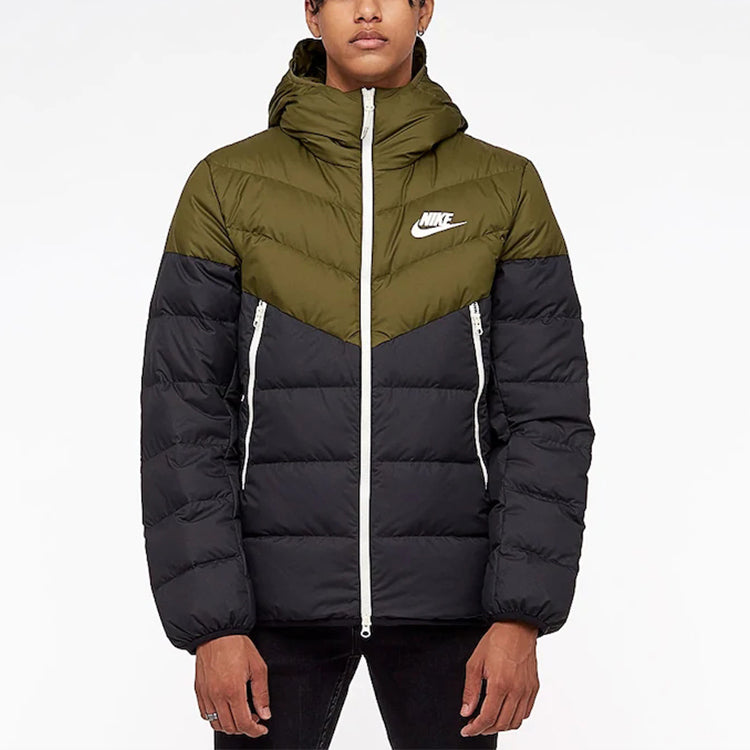 Nike Sportswear Windrunner Down Fill 'Green Black' 928834-395