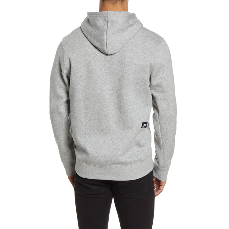 Nike logo Printing hooded Casual Long Sleeves Pullover Gray BV8336-063