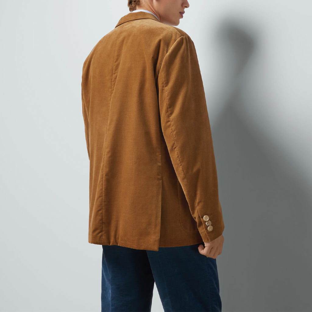 Gucci Velvet Corduroy Formal Jacket 'Brown' 762024-ZAPBV-2003
