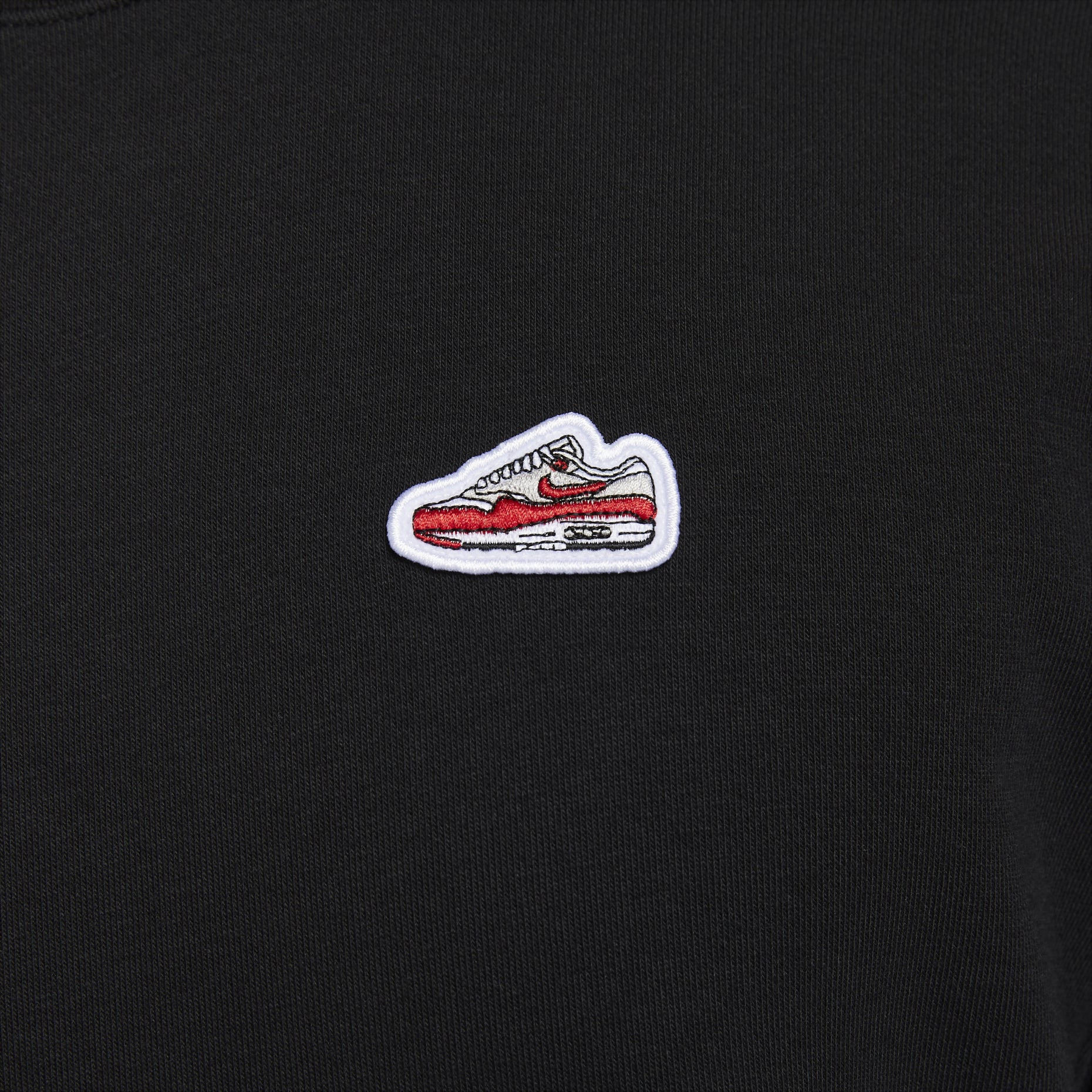 Nike French Terry Crew-Neck Sweatshirt 'Black' FZ5203-010