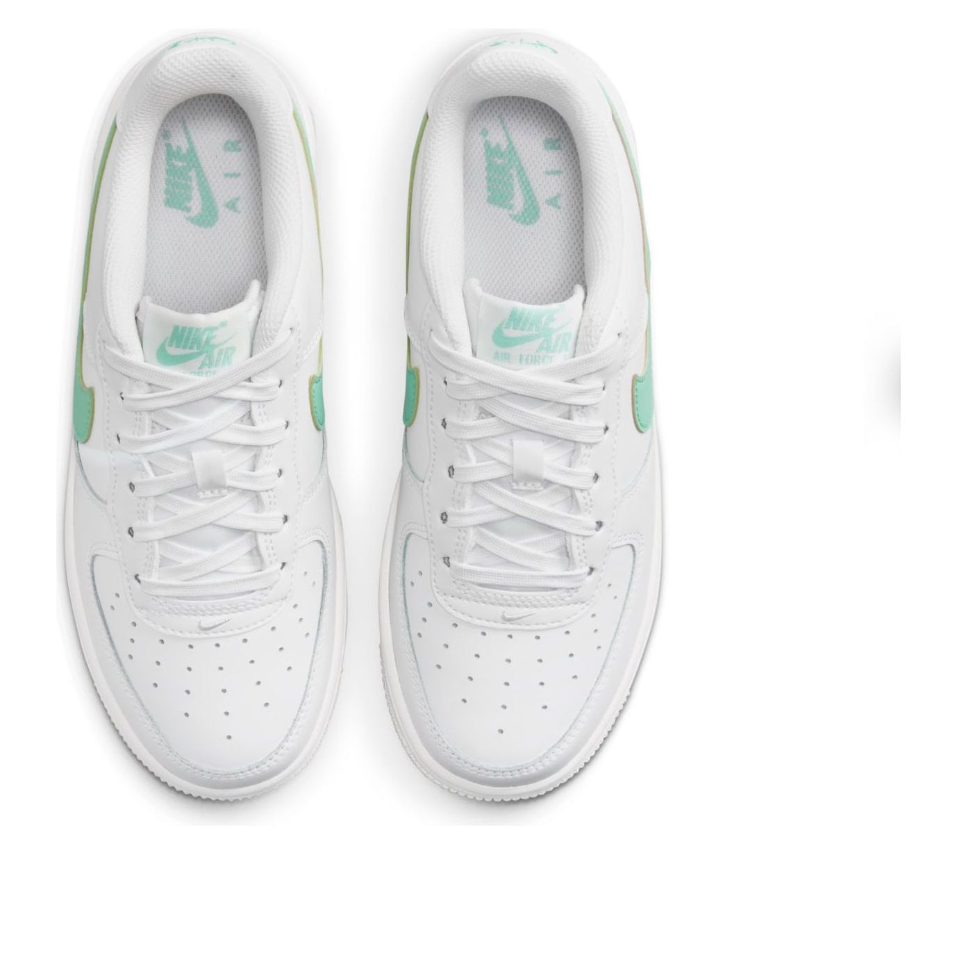(GS) Nike Air Force 1 Low 'Summit White Emerald Rise' DV7762-104