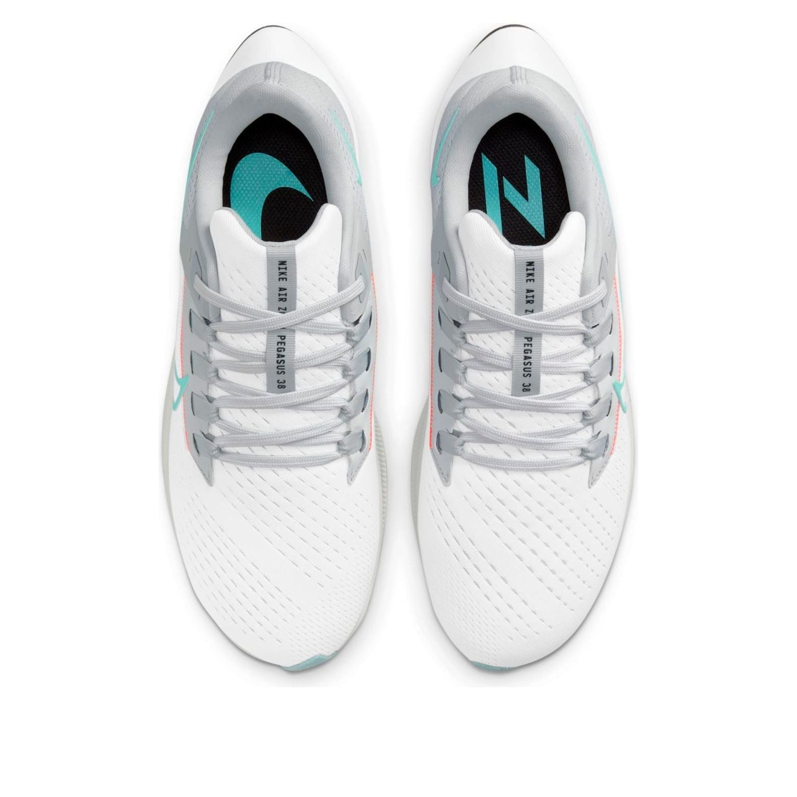 (WMNS) Nike Air Zoom Pegasus 38 'White Dynamic Turquoise' CW7358-105