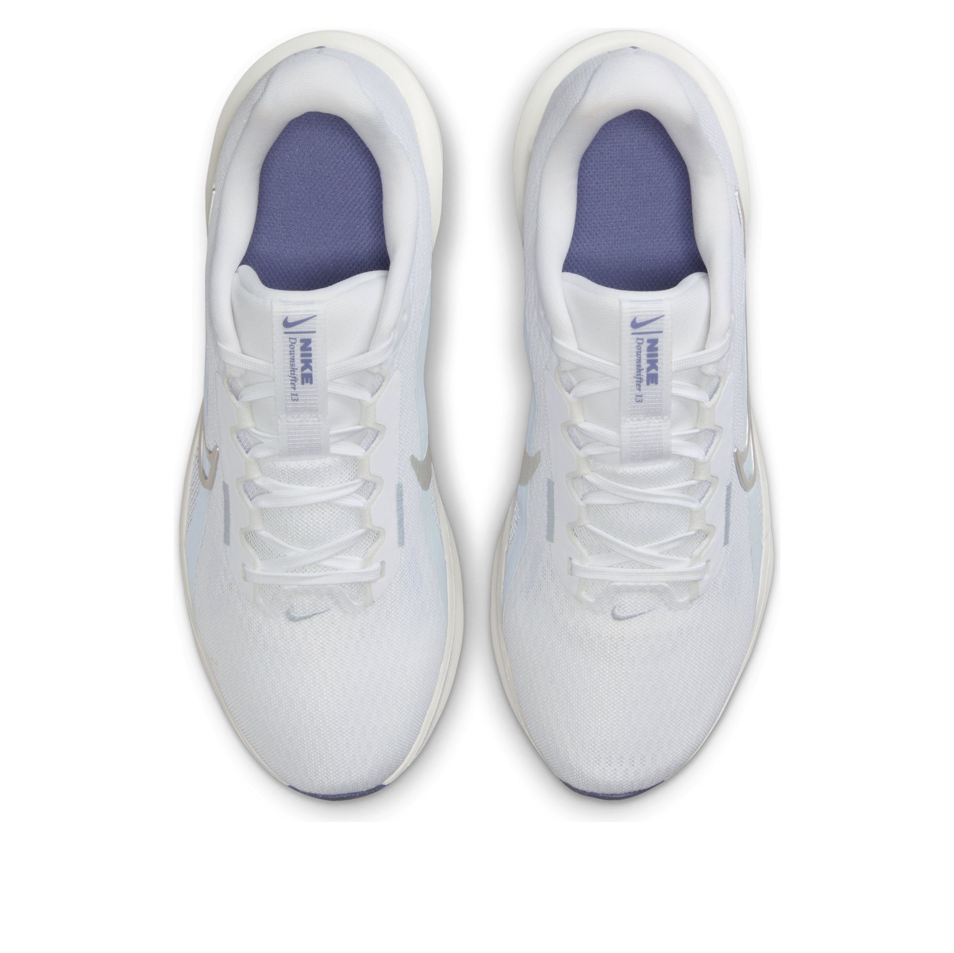 (WMNS) Nike Downshifter 13 'White Football Grey Indigo' FD6476-110