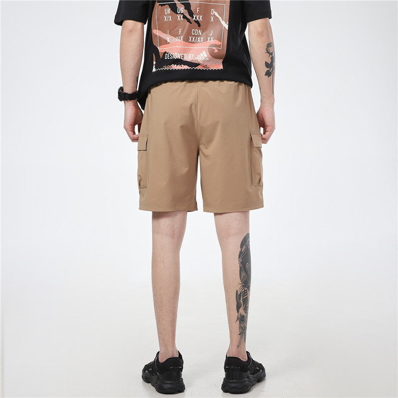 adidas neo Casual Sports Woven Cargo Shorts Khaki H61989