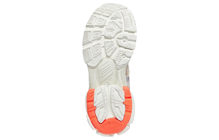 Balenciaga Runner Sneakers 'White Fluo Orange Mesh and Nylon' 677403W3RBM9770
