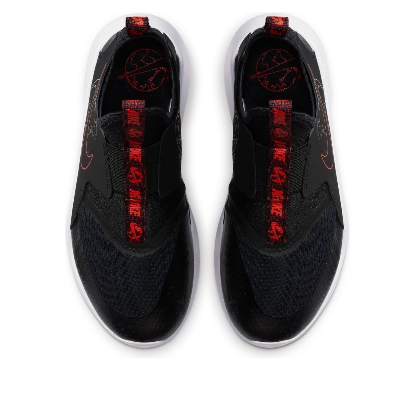 (GS) Nike Flex Runner SE 'Black Bright Crimson' CZ6528-001