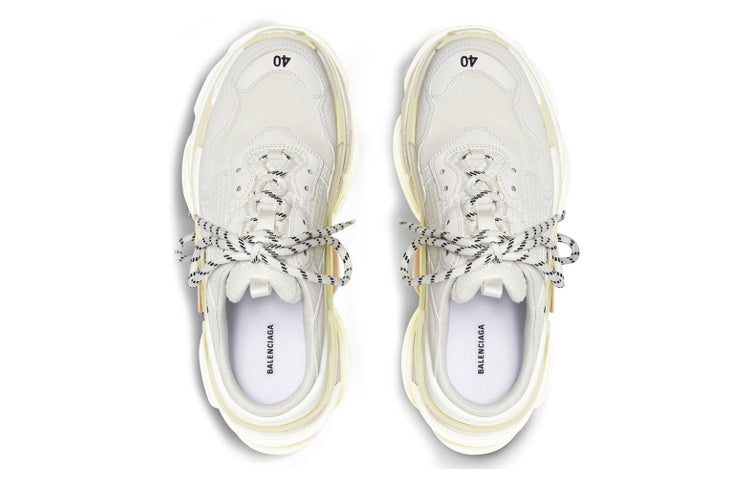 Balenciaga Triple S Mules 'White Double Foam and Mesh' 755687W3SM29097