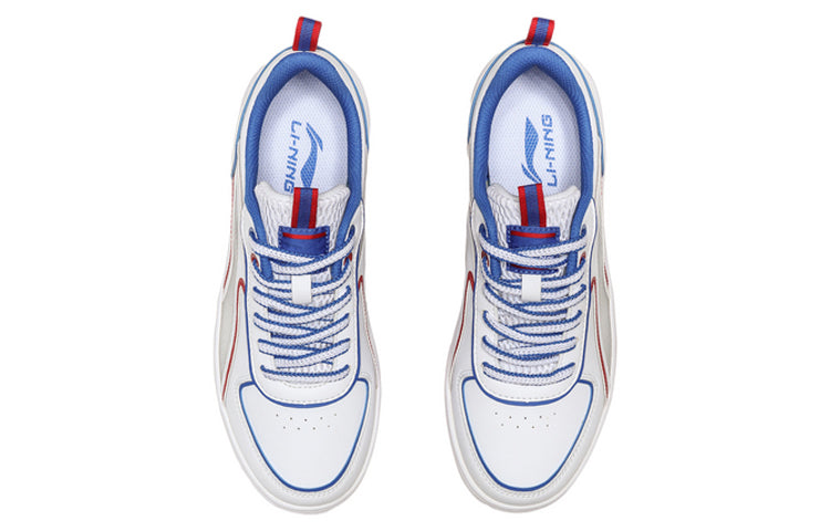 (WMNS) Li-Ning Classic Leisure Low 'White Red Blue' AGCP128-4