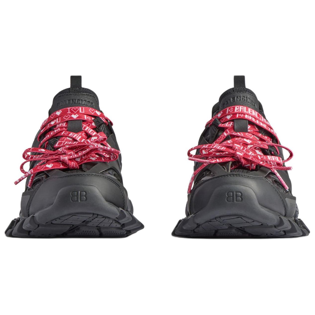 (WMNS) Balenciaga Track 1.0 Sneakers 'Black Red' 542436W3TR51060