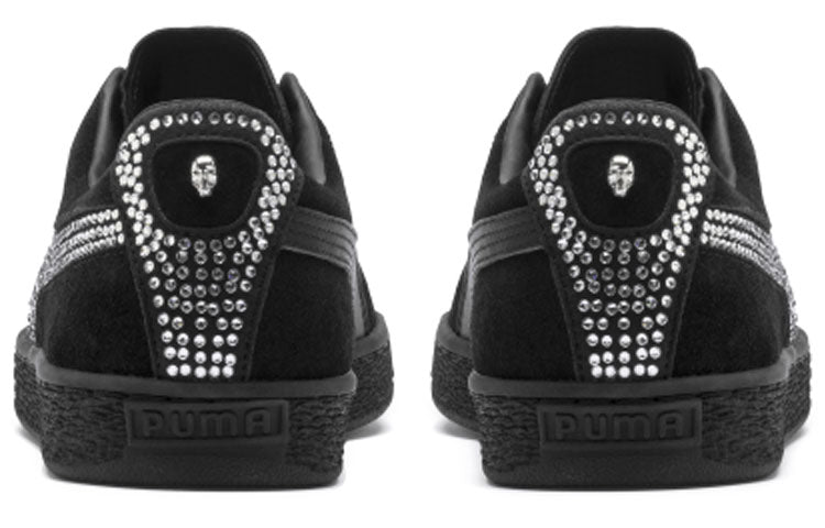 PUMA The Kooples x Suede 'Glittery Rhinestones - Black' 368132-01