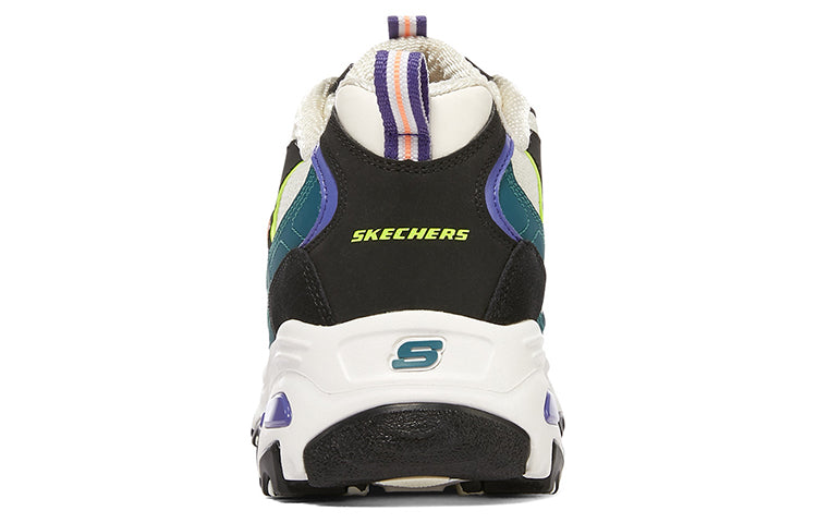 (WMNS) Skechers D'Lites 1.0 'Black Blue Purple' 896062-BKMT