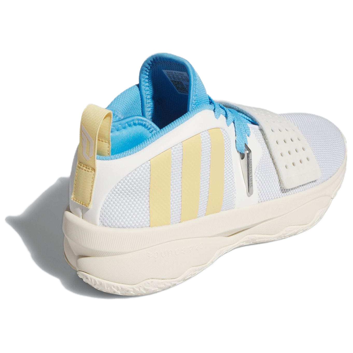 adidas Dame 8 EXTPLY 'Cloud White Oat Cream White' IF1514