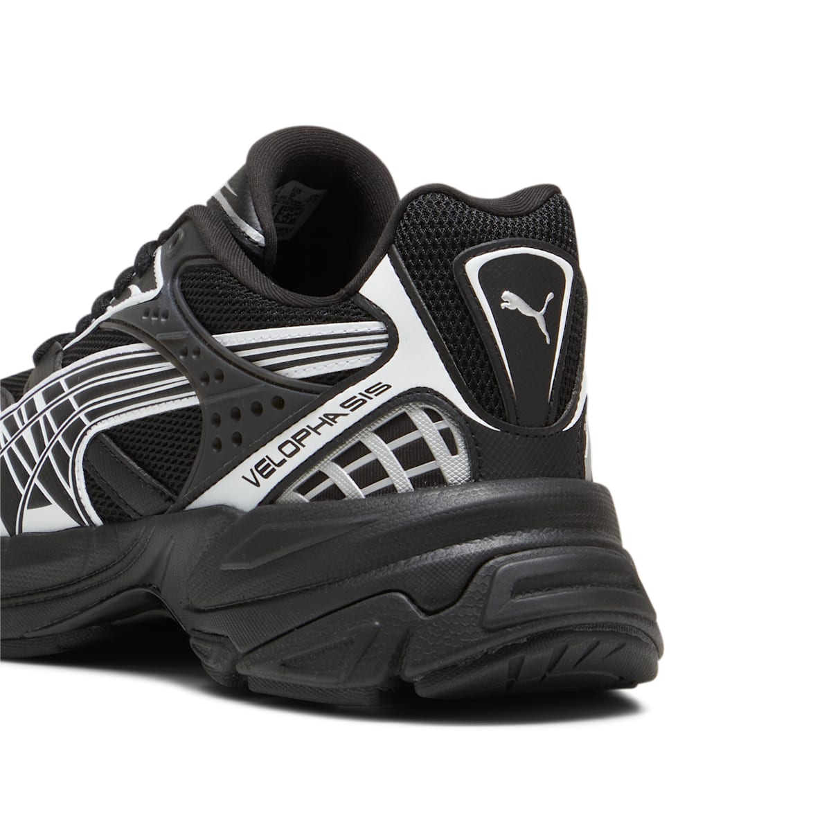 PUMA Velophasis Always On 'Black Silver' 395908-02