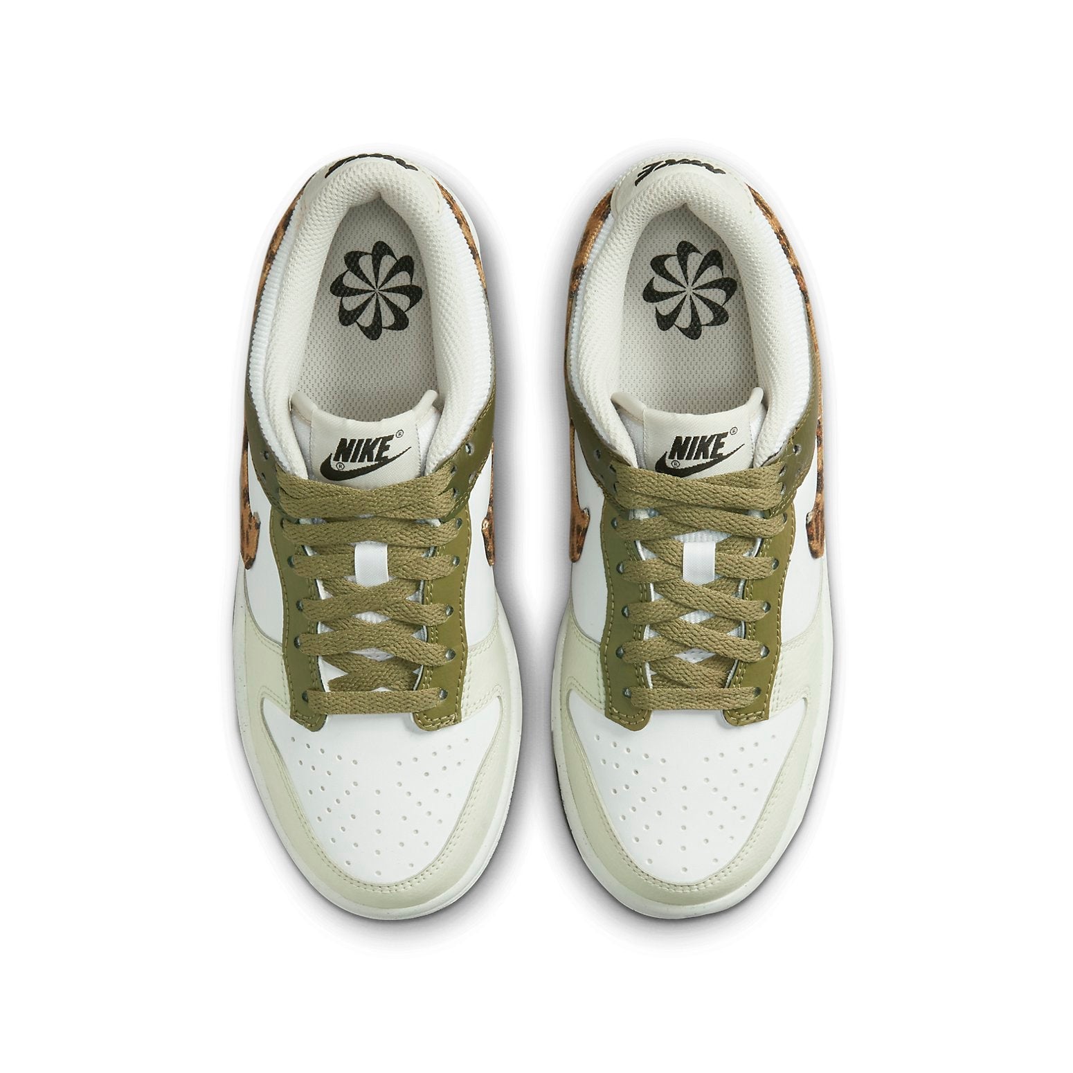 (GS) Nike Dunk Low 'Olive Leopard' DX9282-100