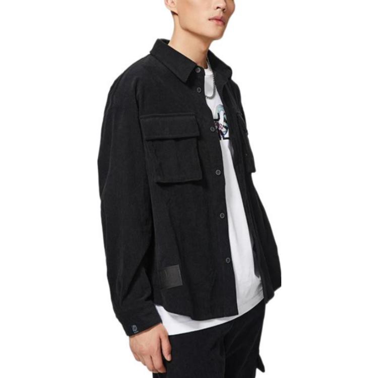 Li-Ning Way Of Wade Graphic Corduroy Jacket 'Black' AFDSB25-1