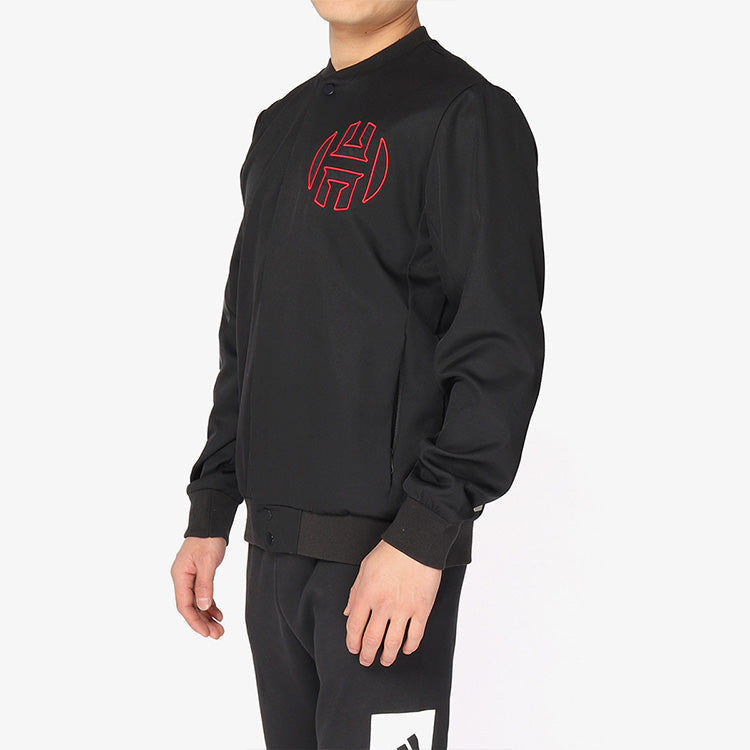 Men's adidas Casual Sports Jacket Black CG0880