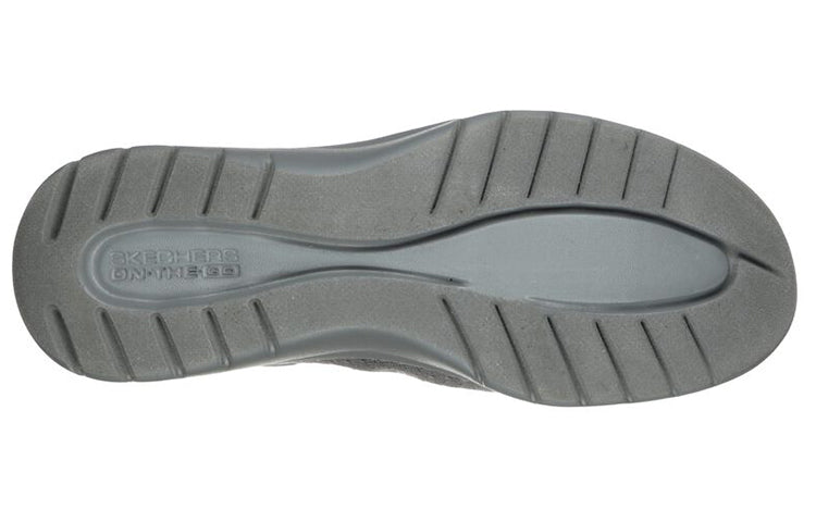 (WMNS) Skechers On-The-Go Flex Slip-on Shoes Grey 136401-GRY
