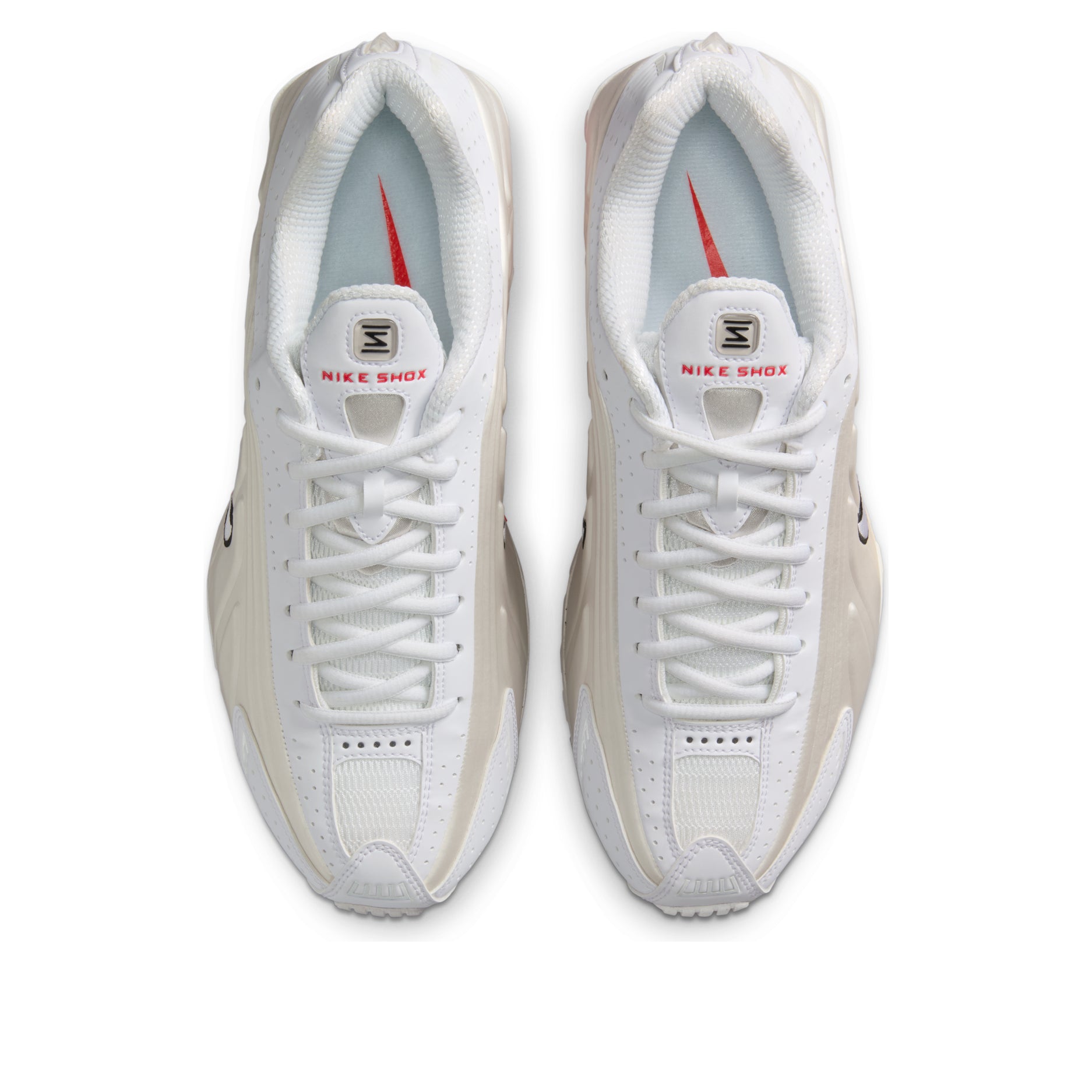 (WMNS) Nike Shox R4 'White Phantom Picante Red' AR3565-103