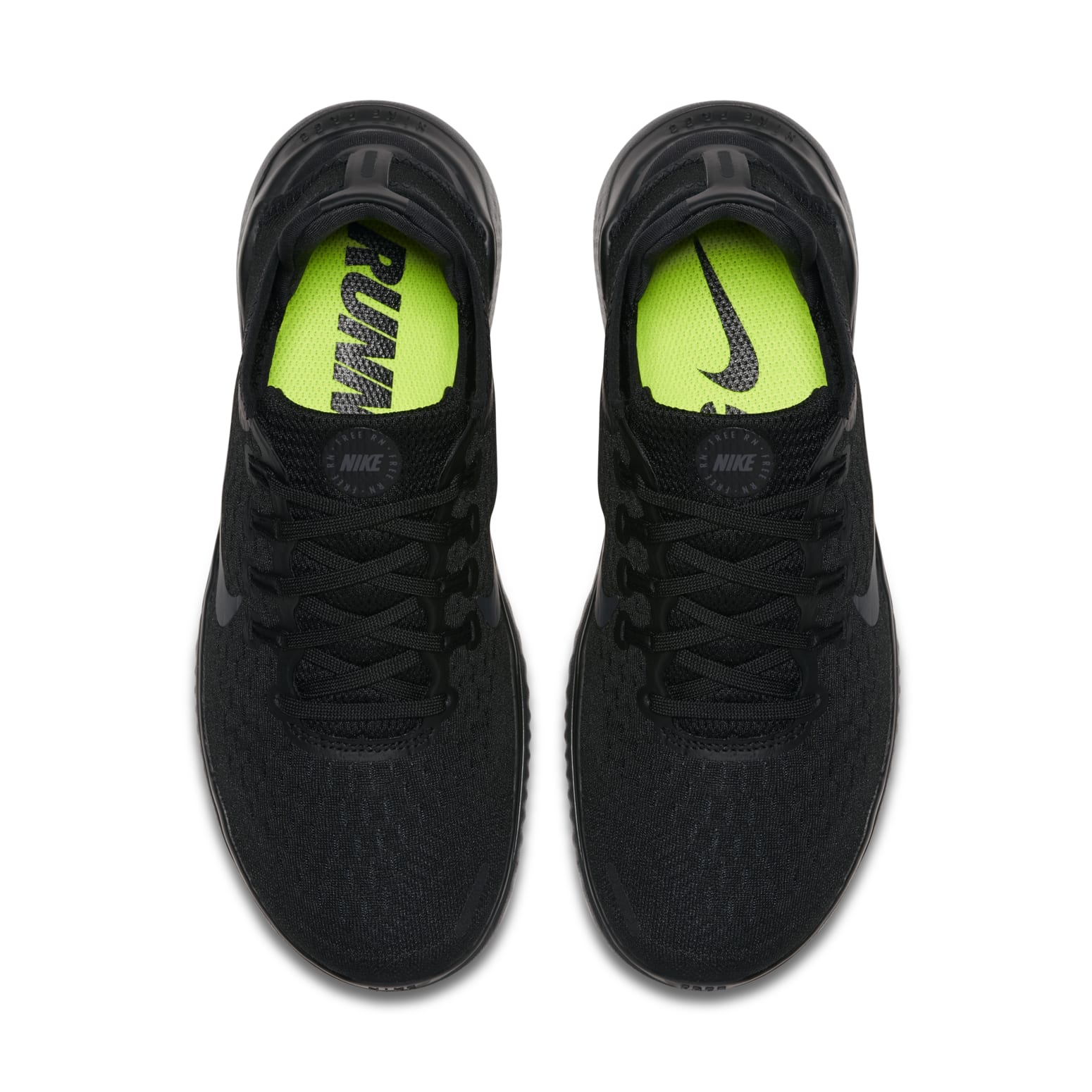 (WMNS) Nike Free RN 2018 'Black Anthracite' 942837-002
