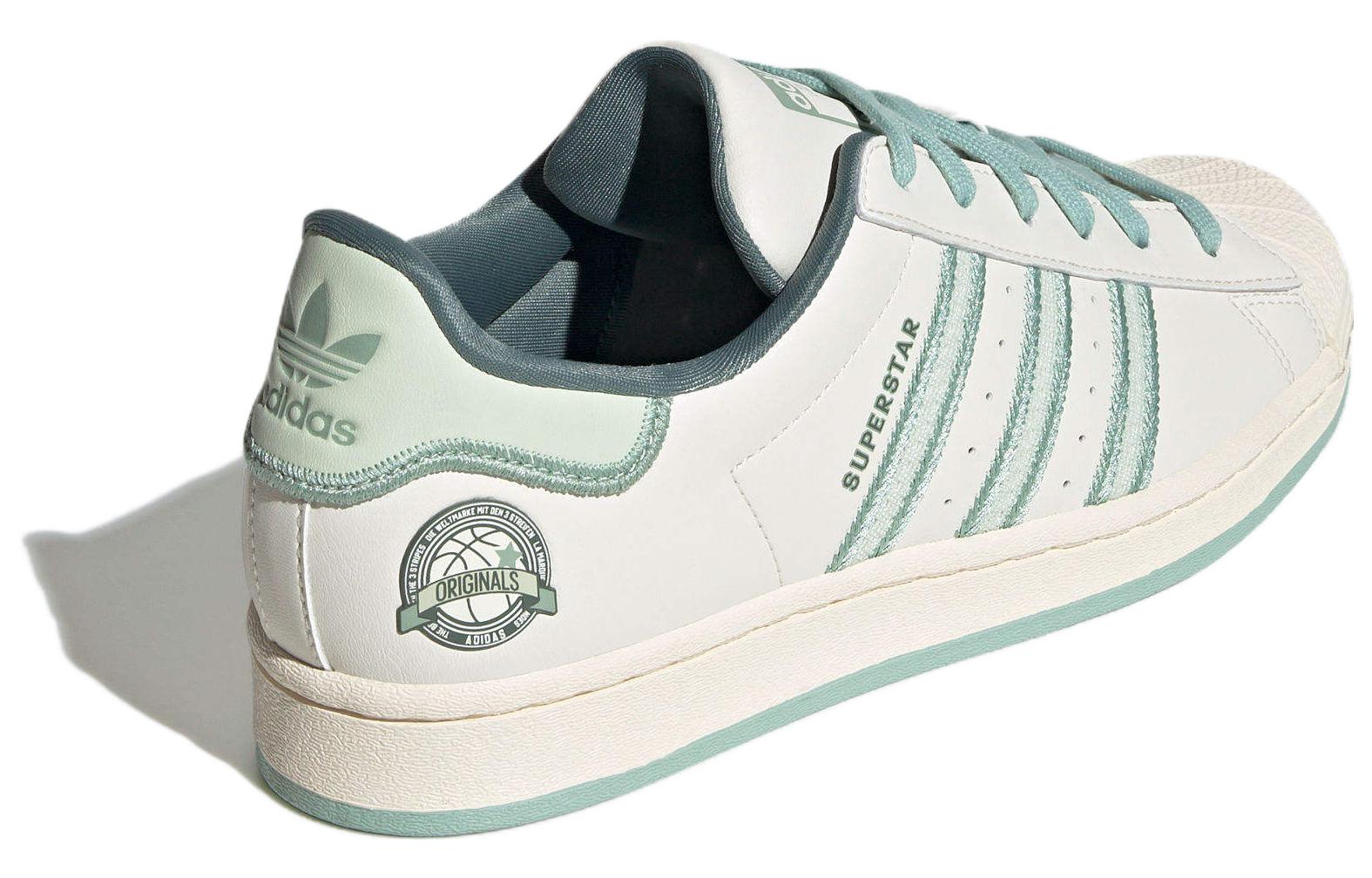 (WMNS) adidas originals Superstar 'Light Green Beige' IE5532
