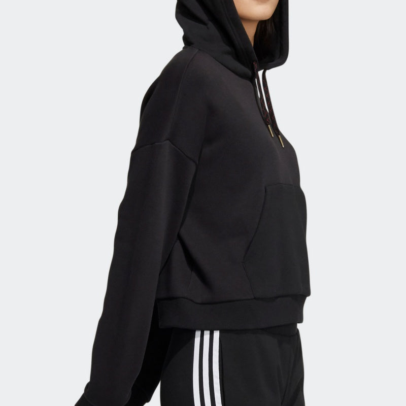 (WMNS) adidas Neo Hoodies 'Black' HI4645
