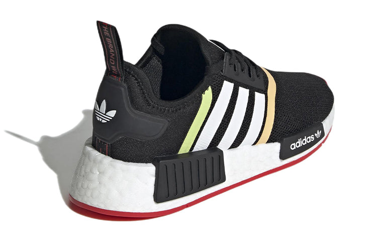 (GS) adidas originals NMD_R1 'Black White' GZ2100