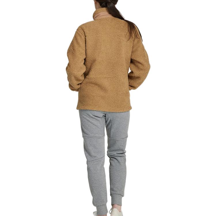 PUMA Essentials Fluffy Fleece Jacket 'Brown' 932667-02