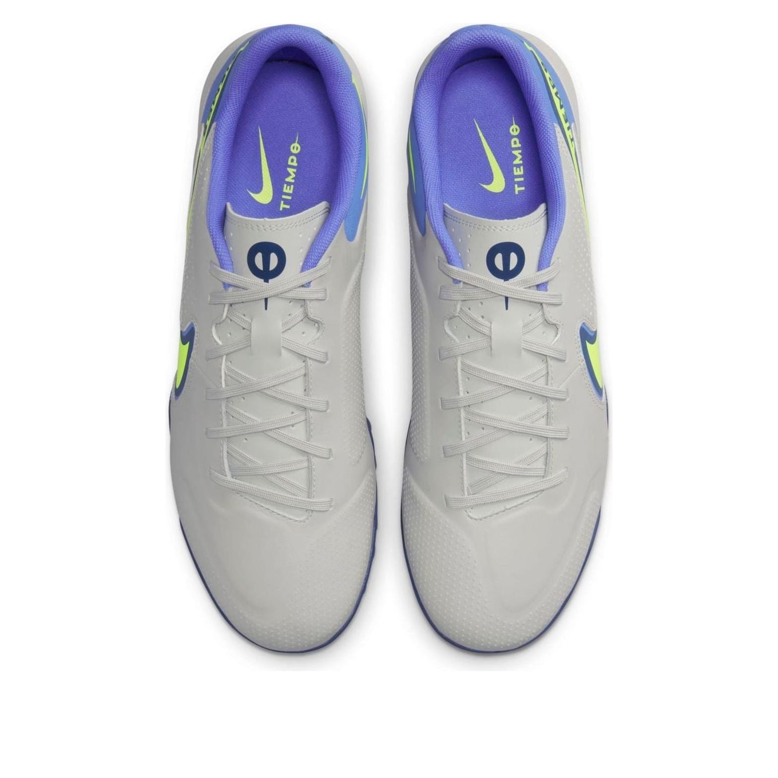 Nike Legend 9 Academy TF Turf Low-Top Soccer Shoes Grey Gray DA1191-075