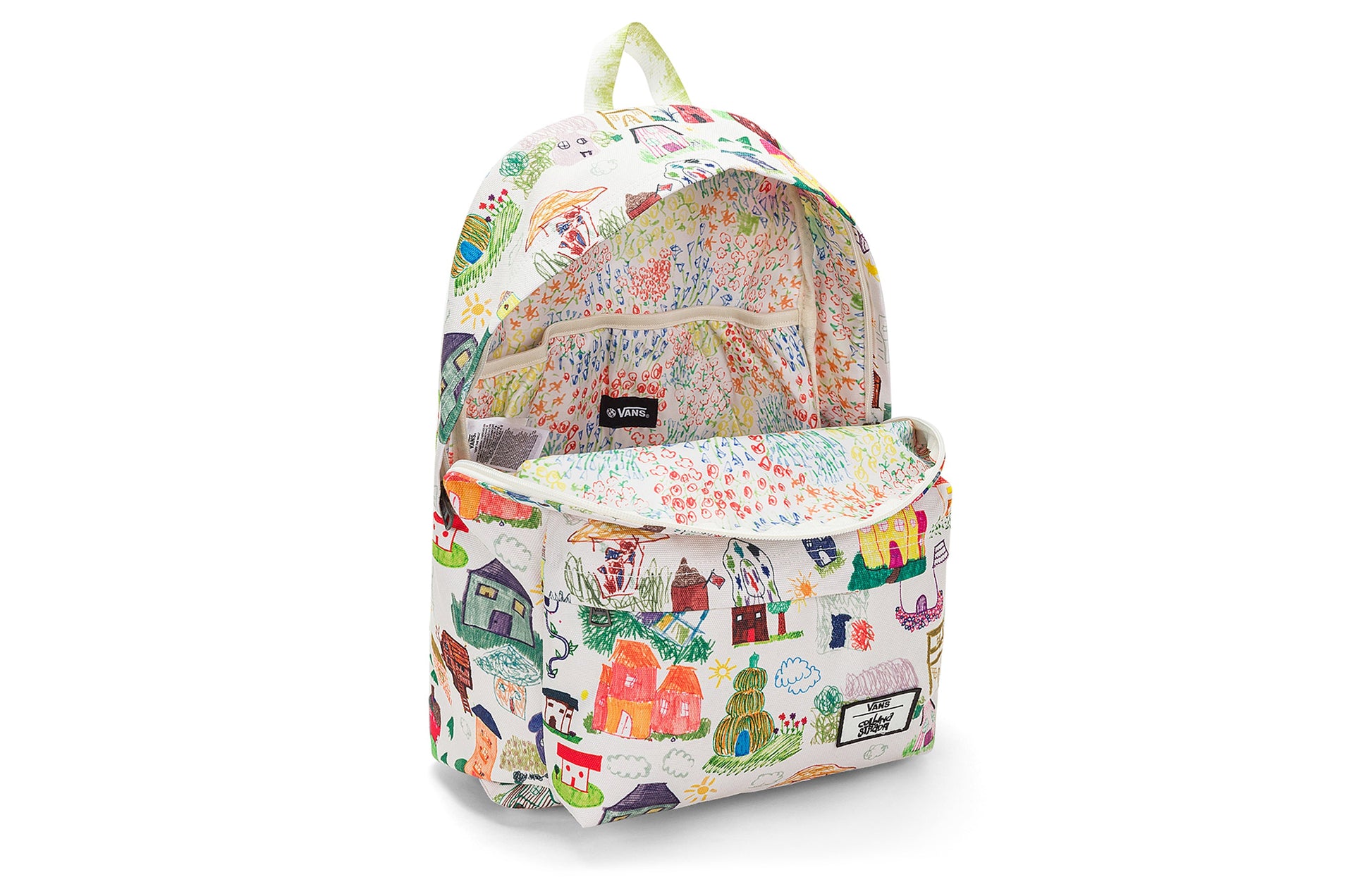 Vans x Collina Strada Backpack 'White Multi' VN0007AE3KS