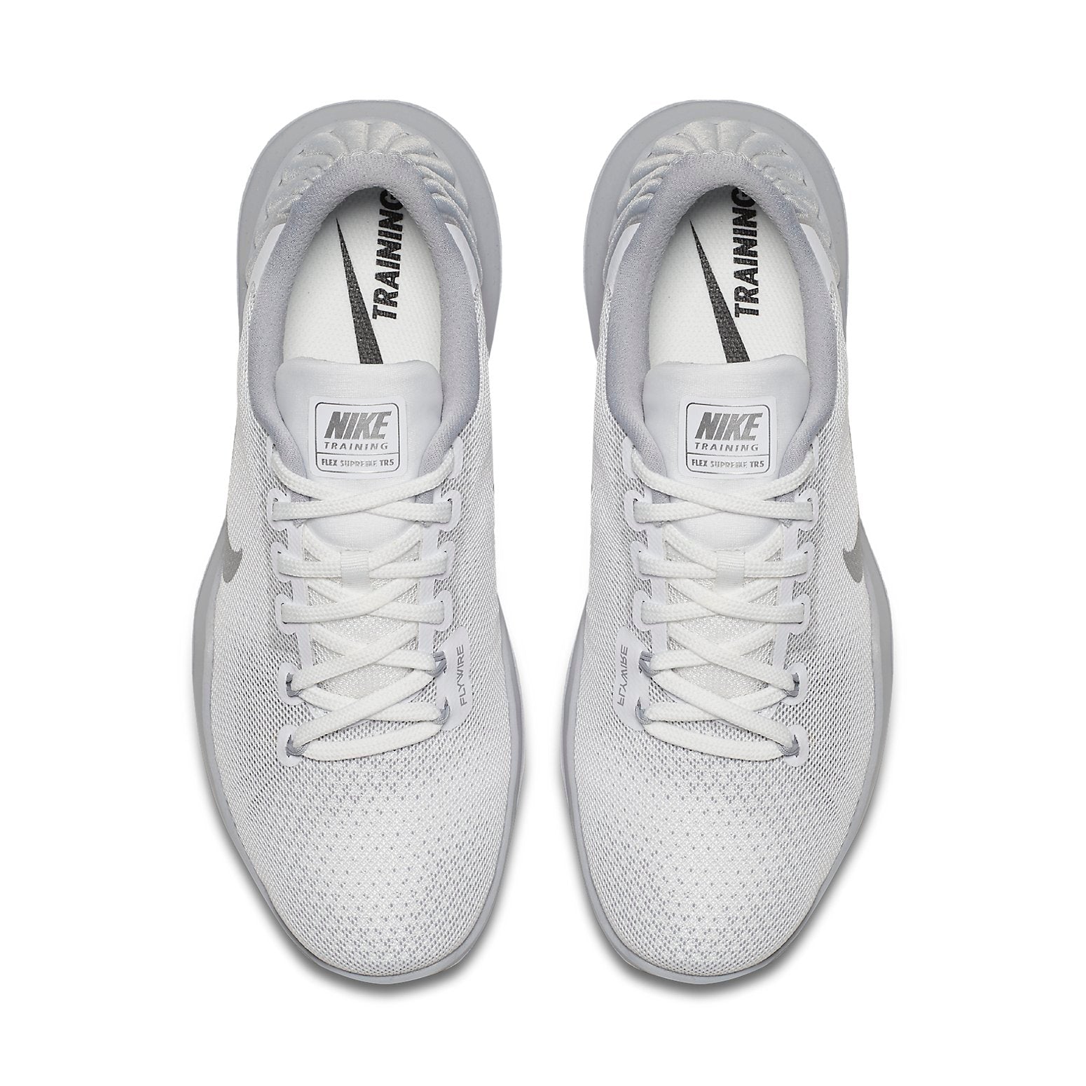 (WMNS) Nike Flex SupremeTrainer 5 'White Metallic Silver' 852467-100