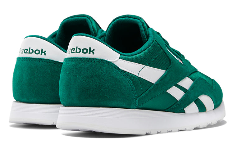Reebok Classic Nylon Cozy Breathable Wear-Resistant Shoes/Sneakers Unisex Green DV5791