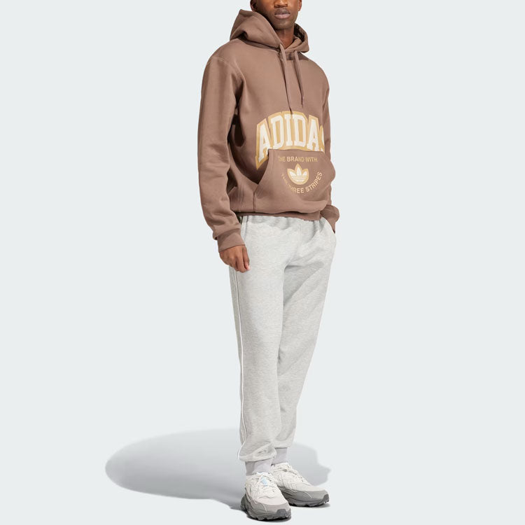 adidas VRCT Pullover Hoodie Asia Sizing 'Brown' IS0237