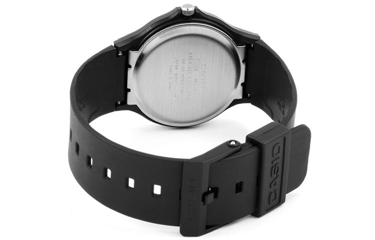 CASIO Collection Unisex Black White Analog MQ-24-7BLL