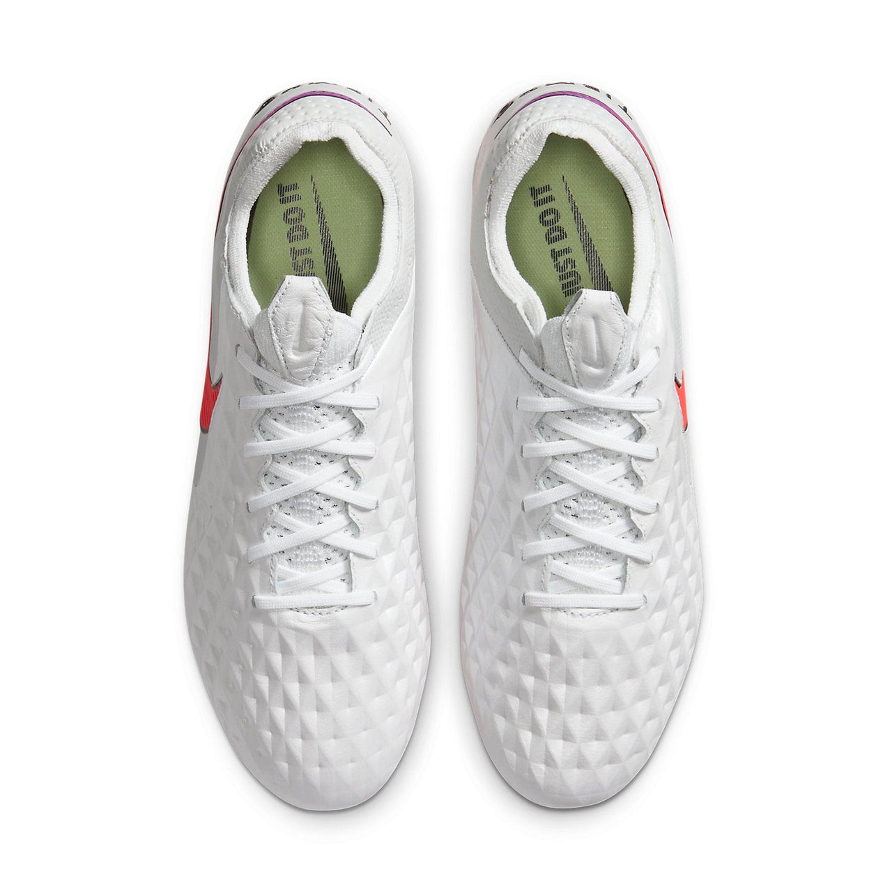 Nike Tiempo Legend 8 Elite FG 'White Red' AT5293-163