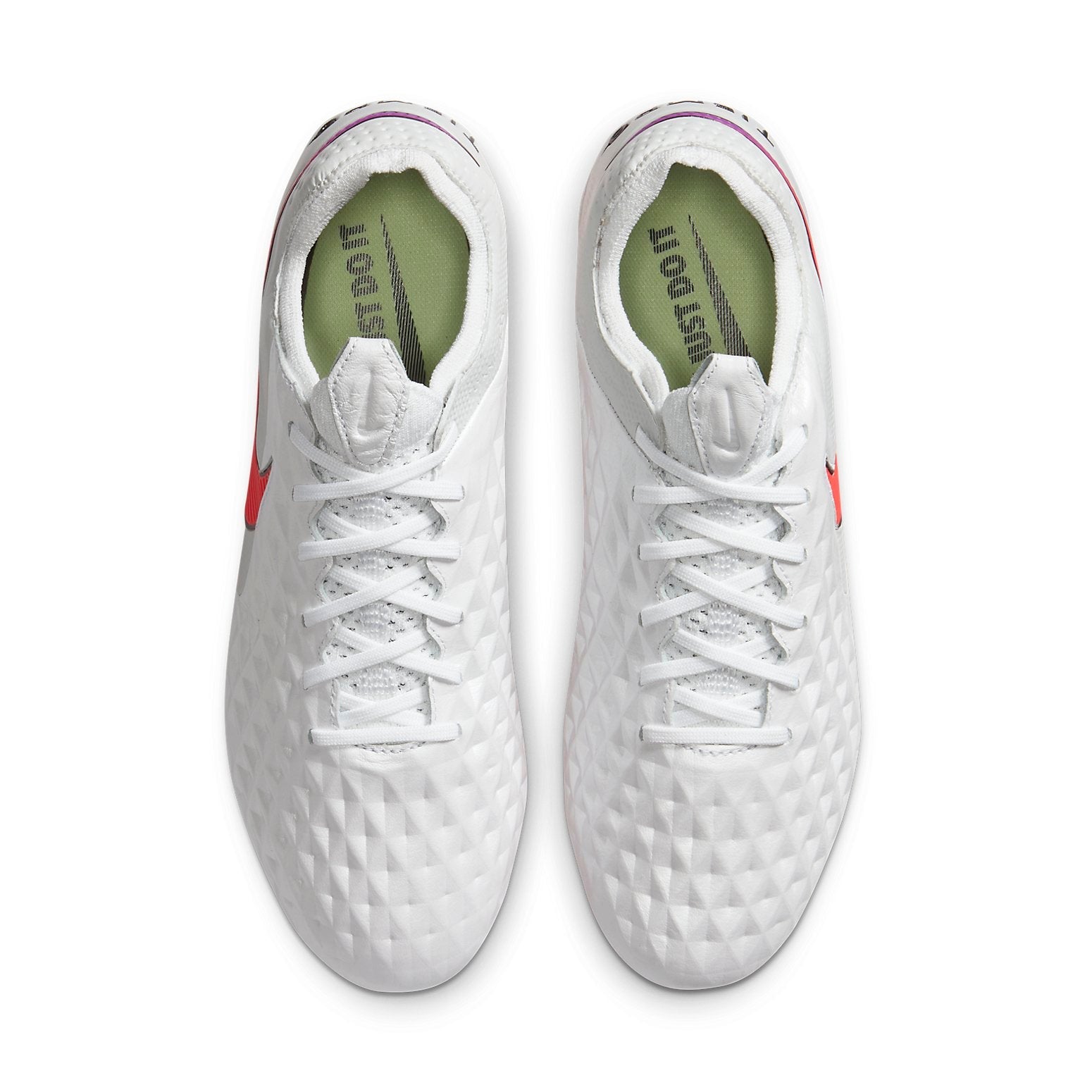 Nike Tiempo Legend 8 Elite FG 'White Red' AT5293-163