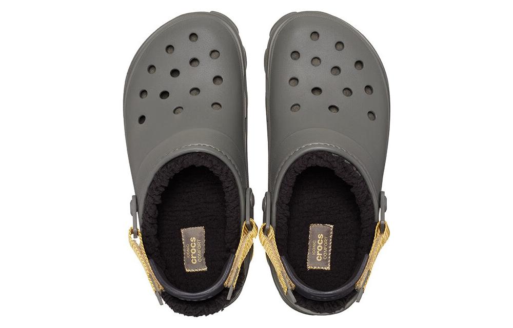 Crocs All-Terrian Lined Clogs 'Dusty Olive' 207936-3J5